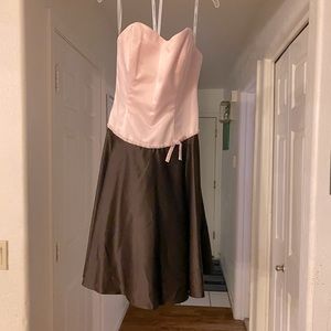NWT strapless bridesmaid cocktail dress